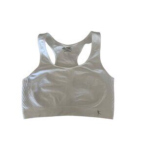 Danskin Now White Racerback Sports Bra